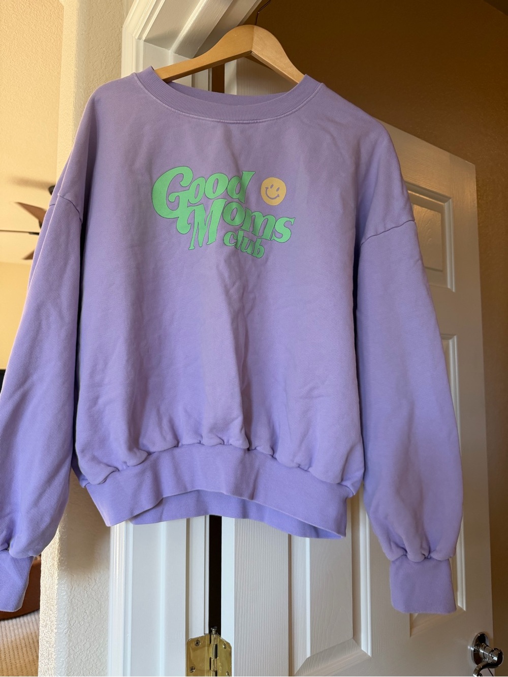 Lavender Crewneck Sweatshirt